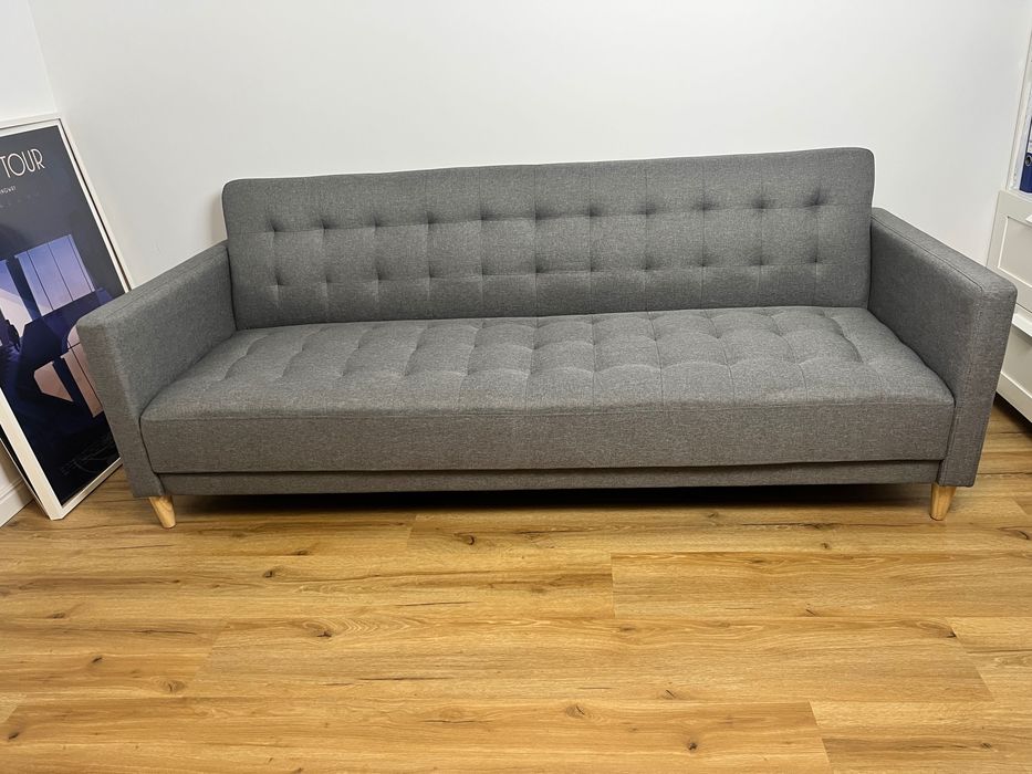 Sofa JYSK FALSLEV 3 osobowa rozkładana z funkcją spania