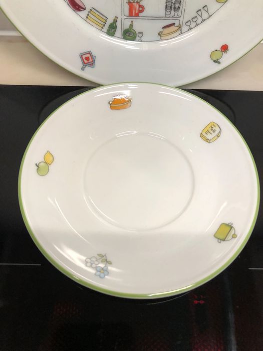 Conjunto de porcelana infantil alemã