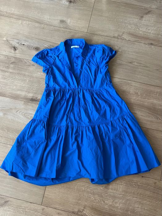 Niebieska damska sukienka Reserved