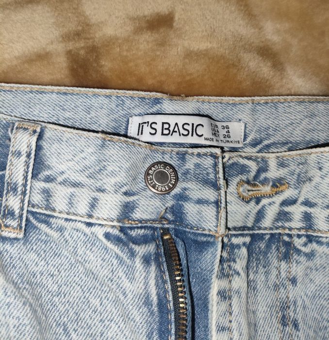 Джинси it's basic baggy jeans bershka type