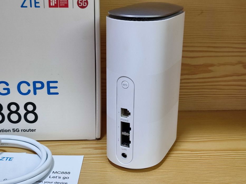 ZTE 5G MC888 Router SIM Wi-Fi 6.Roteador