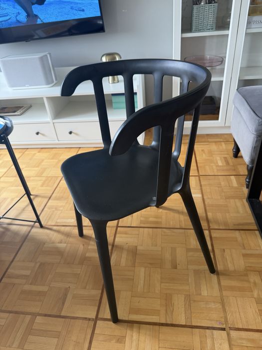 Krzesło IKEA czarne