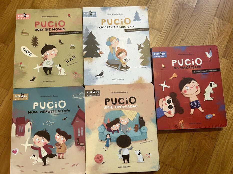 PUCIO książki logopedyczne