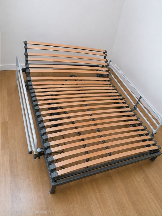 Cama articulada eletrica + 2 grades laterais