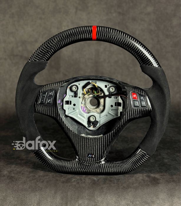 Kierownica carbon do BMW E92 M3 E91 E93 E87 E84 modyfikacja obszycie