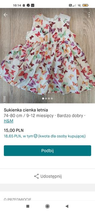 Ubranka 62-86 dla dziewczynki