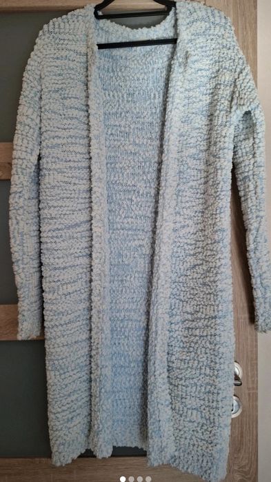 Dlugi milutki sweter kardigan 40