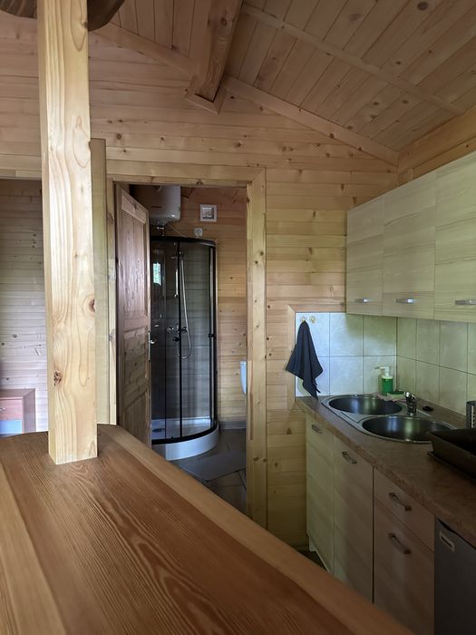 Domek letniskowy 4osobowy zejście nad jezioro, basen