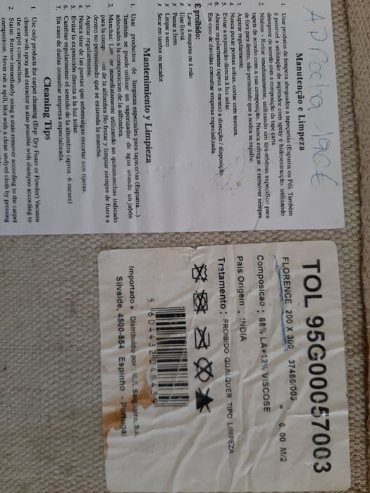Tapete  grande 2mX3m/ 100% lã Woolmark-  bordeau
