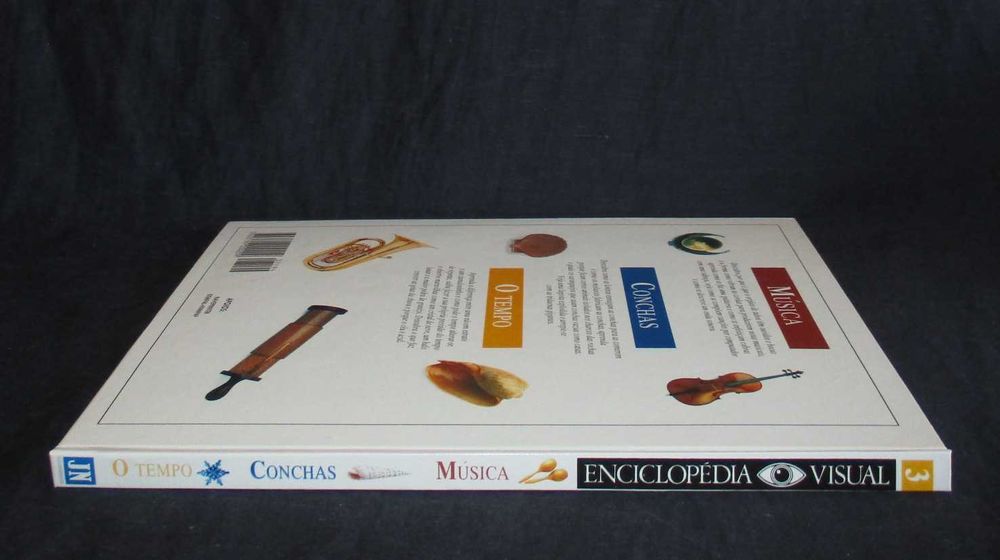 Livro Música Conchas O Tempo Enciclopédia Visual