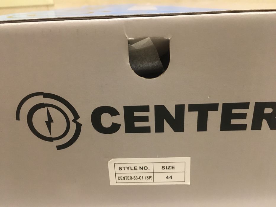 Ботинки рабочие кожаные CENTER S3-C1