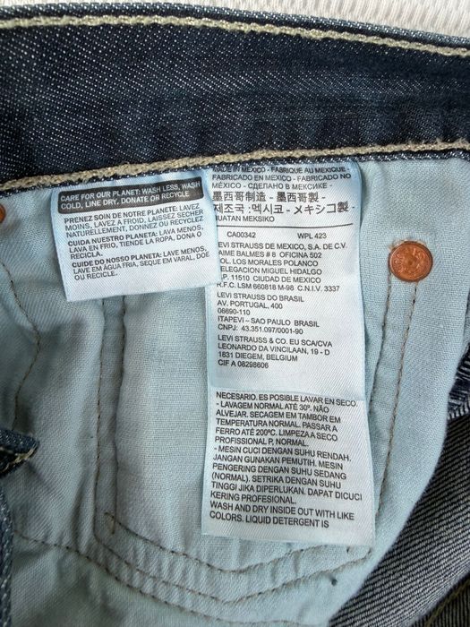 Jeansowe Spodnie Levi’s 501 Red Tab 514