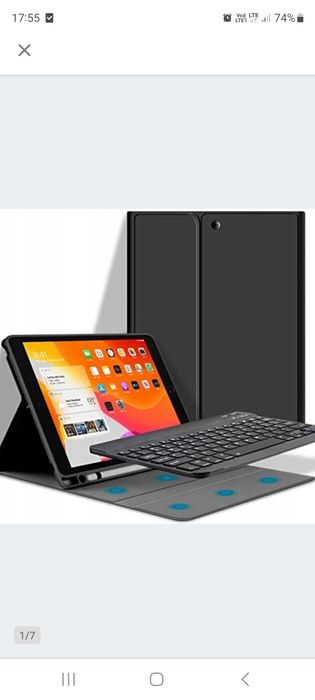 Etui z klawiaturą GOOJODOQ iPad 10.2