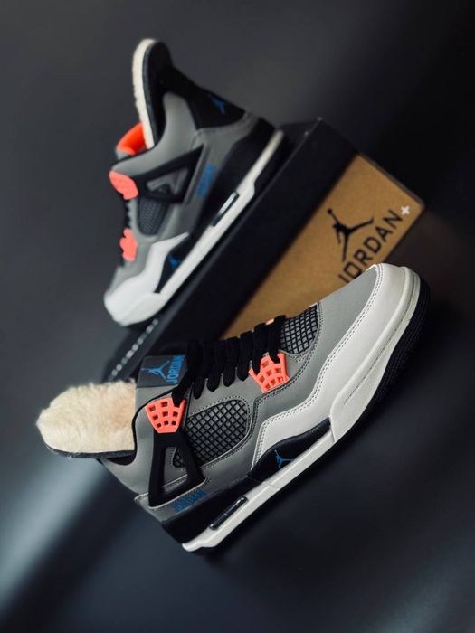 Зимние Nike Jordan Aura 4 кожаные кроссовки Найк Джордан Аура -32°