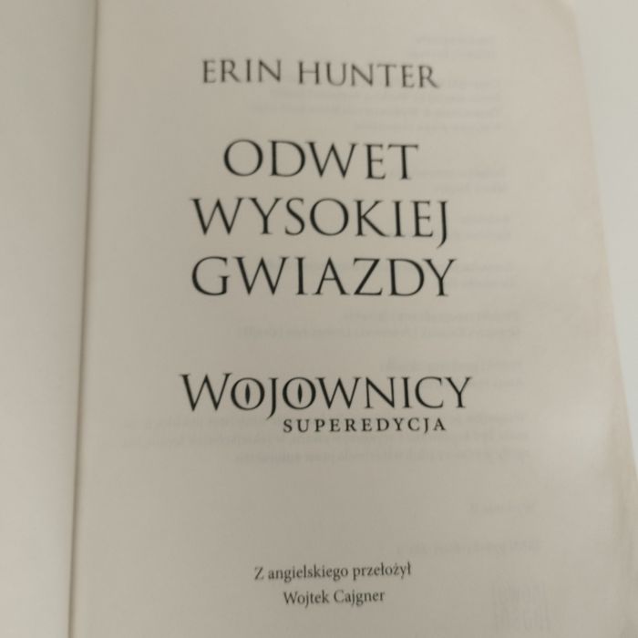 Wojownicy Superedycja "Odwet Wysokiej Gwiazdy"