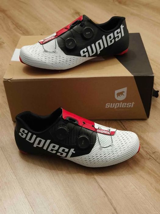 Sapatos de estrada Suplest Edge+ 2.0 Pro Carbon "Novos"