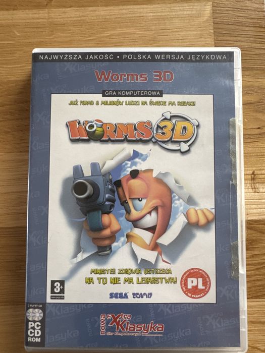 Gra Worms 3d PC CDROM