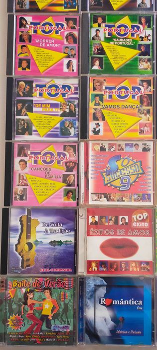 CDs Portugueses Combinações/Tops