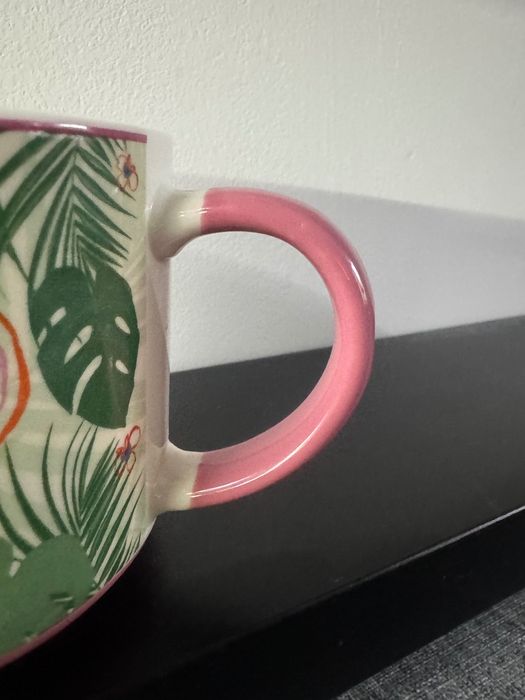 Kubek w rośliny liście plants tropikalny roslinomaniak Pepco 350 ml