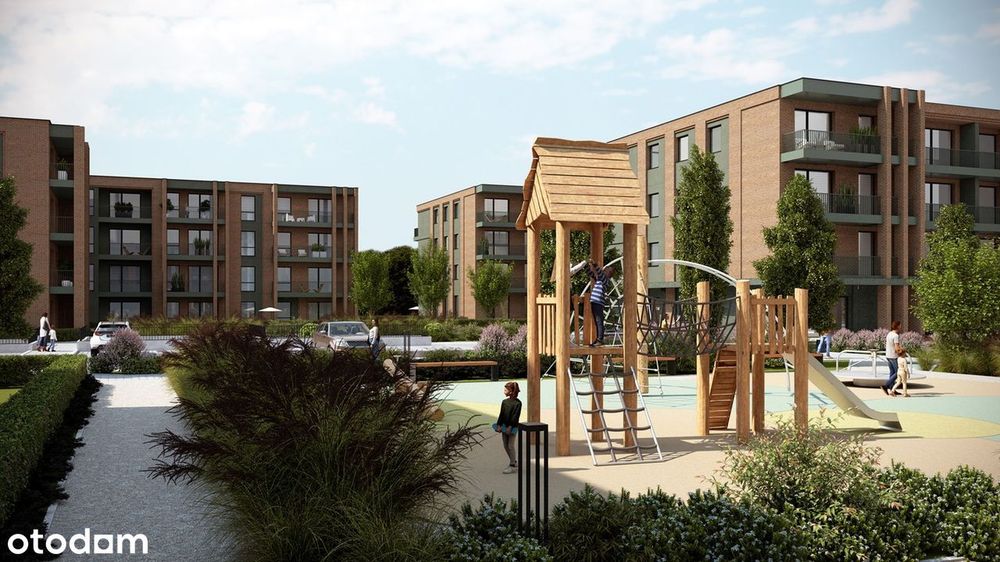2-pokojowe mieszkanie 35m2 + loggia
