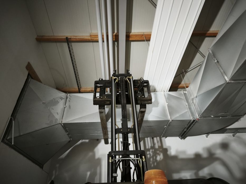 System ogrzewania przemysłowego Rippert RL63 2014 r. Ogrzewanie hali