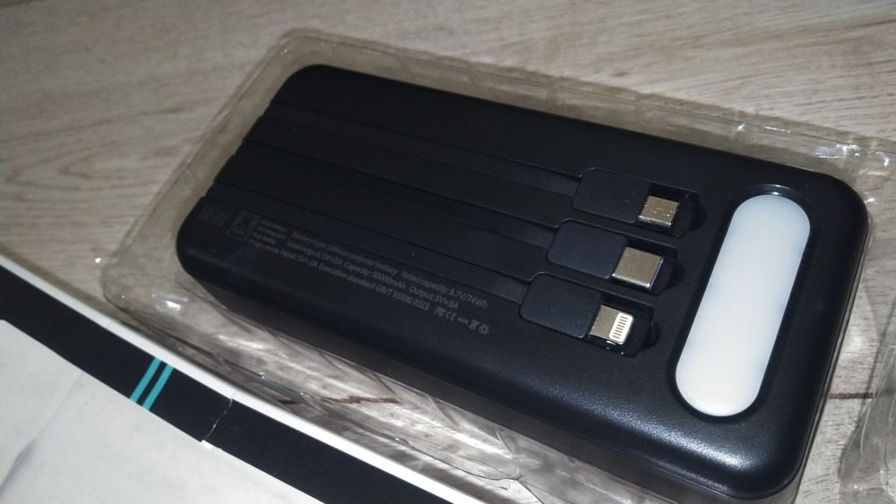 Amazon! Power Bank Caal Quick Charge 50000mAh 66W (зарядное устройство