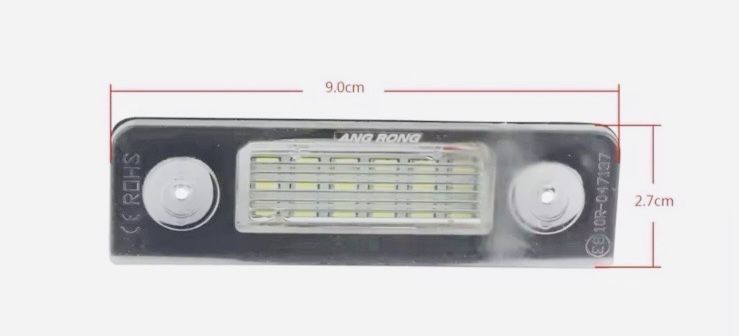 Подсветка номера Skoda Octavia Roomster praktik  вантажівок