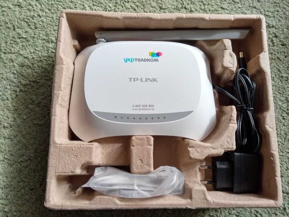 Wi-Fi роутер TP-Link TD-W8901N N150 с ADSL2+ модемом