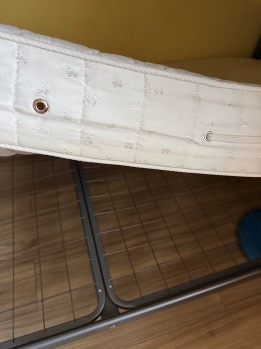 Łóżko piętrowe metalowe IKEA