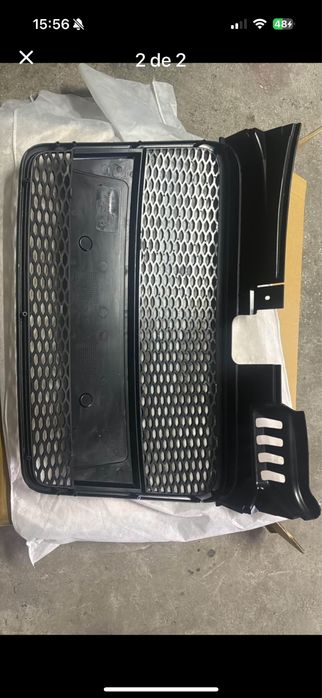 Grelha frontal audi a4 b7 look rs