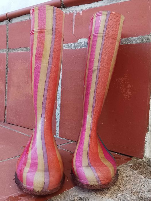 Galochas (botas borracha) coloridas