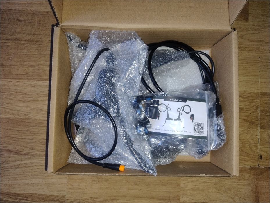 Zestaw hamulcow hydraulicznych Bafang z czujnikami hamulce hydrauliczn