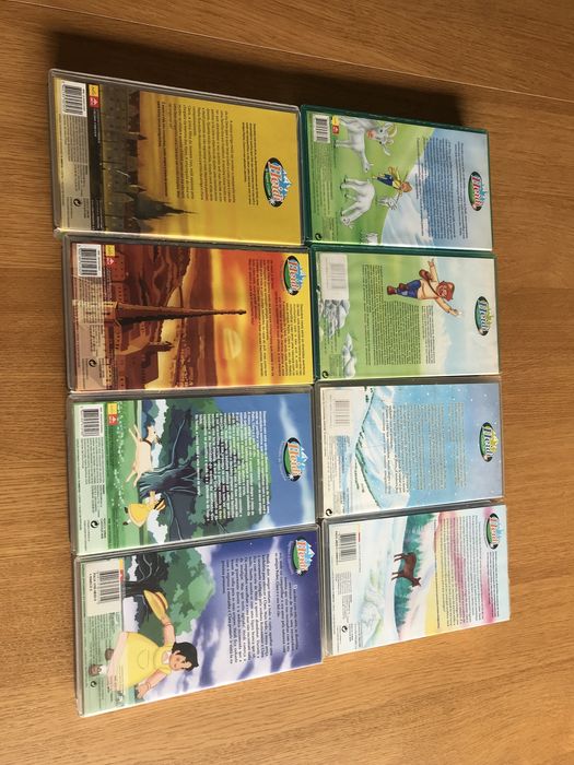 VHS da Heidi - conjunto de 8