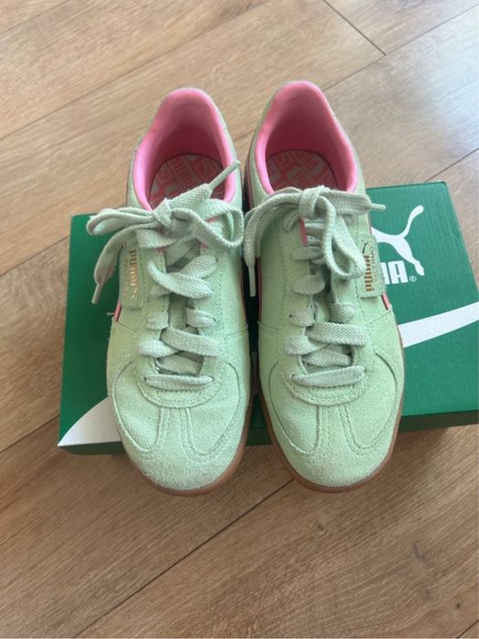 Zamszowe buty Puma Palermo