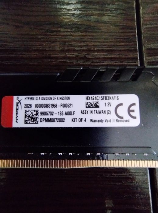 Ddr4 hyperx 8 gb