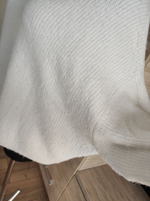 Sweter golf śmietanka H&M  rozm. L/XL