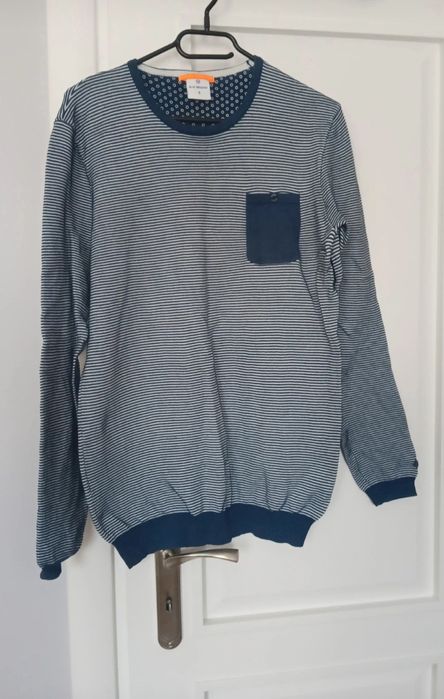 Swetr męski w paski M