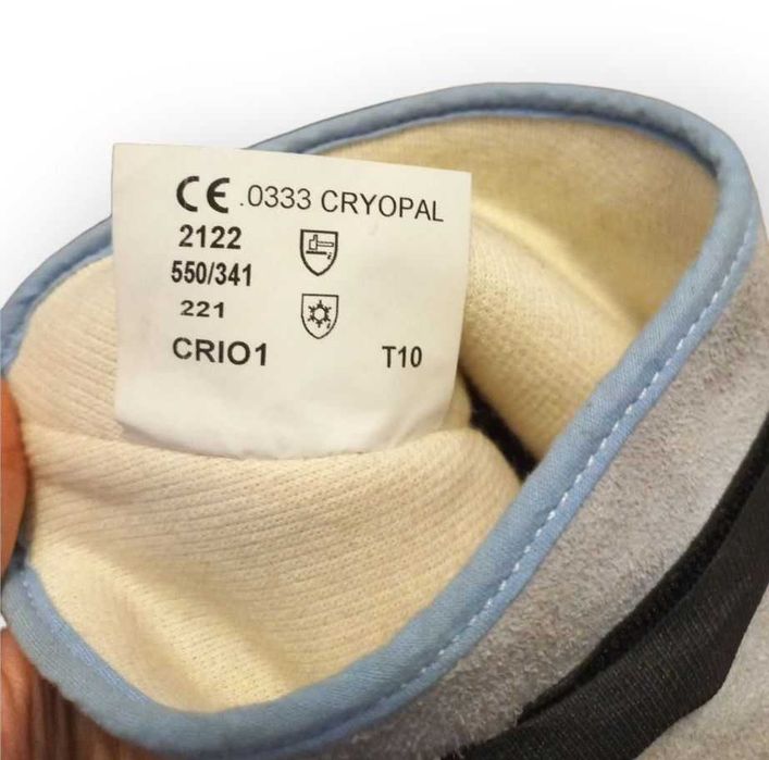 Кріогенні рукавички XL Rostaing Criogenic handling glove до -197°C.