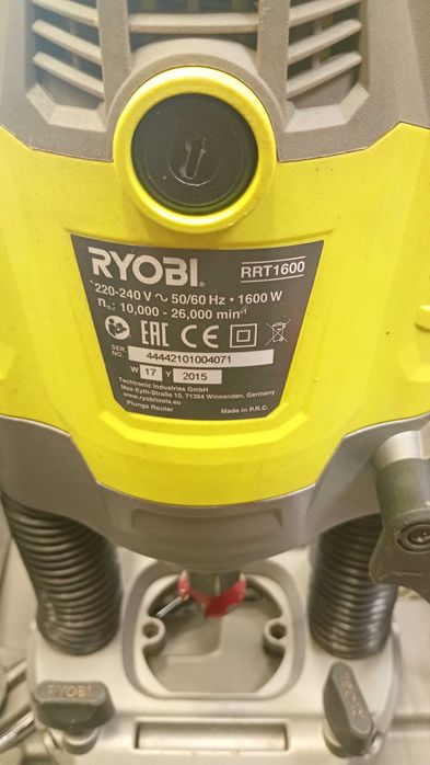 Frezarka Górnowrzecionowa RYOBI RRT1600 -Komis MADEJ Dębica