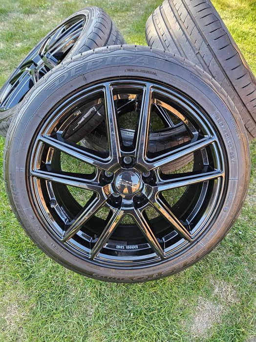 Felgi VOLVO FORD  ANZIO SPLIT 5x108 7.5x18 ET45 Diamond Black