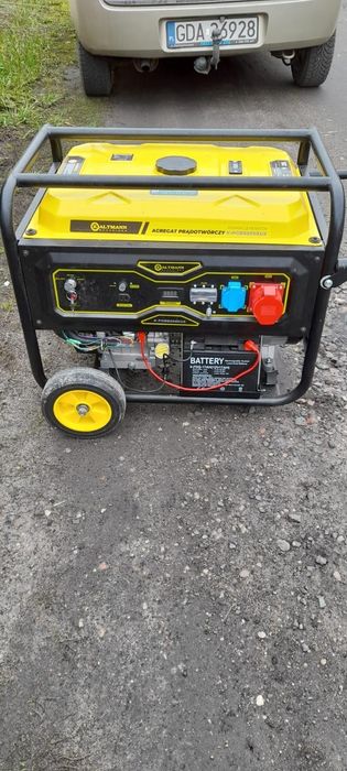 Agregat prądu 7.5 kw jak nowy
