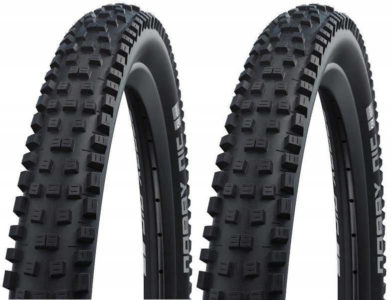 OPONY ROWEROWE Schwalbe Nobby Nic PE Addix E-50 zwijane 27,5x2,80 2 SZTUKI