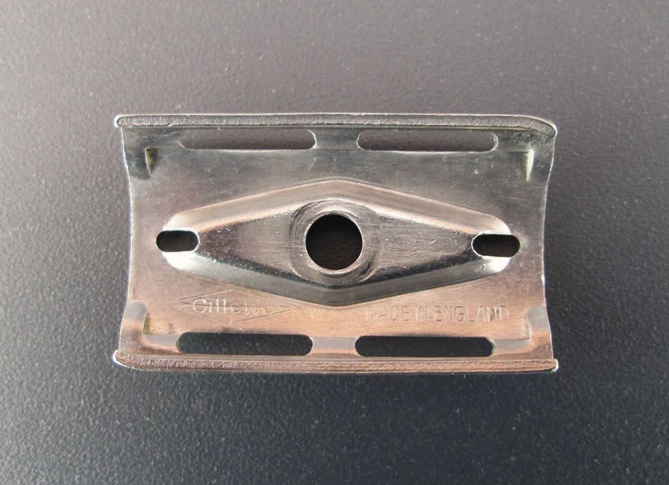 1960's GILLETTE End Ball Handle TECH Máquina de Barbear - Made in England