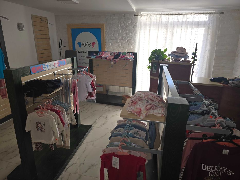 Wyposażenie sklepu odzieżowego