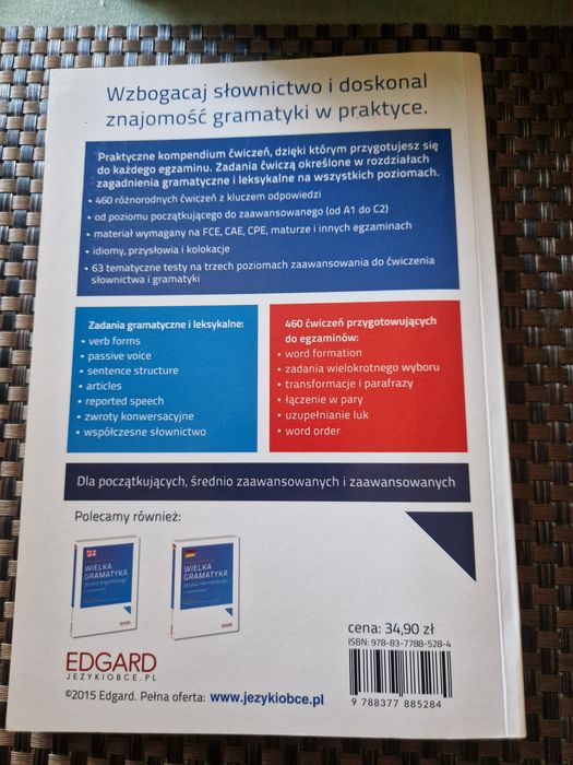 Zbiór ćwiczeń z języka angielskiego