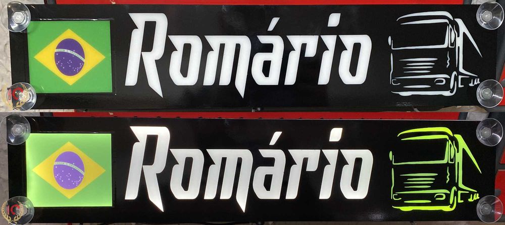 Chapas iluminadas Led (Personalizadas)