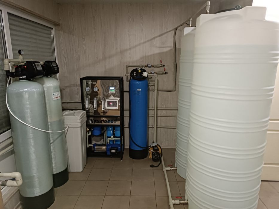 Обратный осмос 500 л/ч "под ключ"