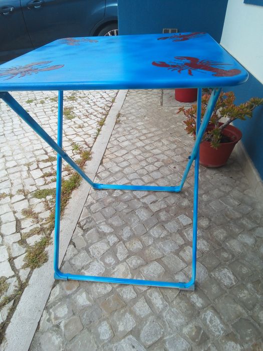 Mesa desdobrável lagosta
