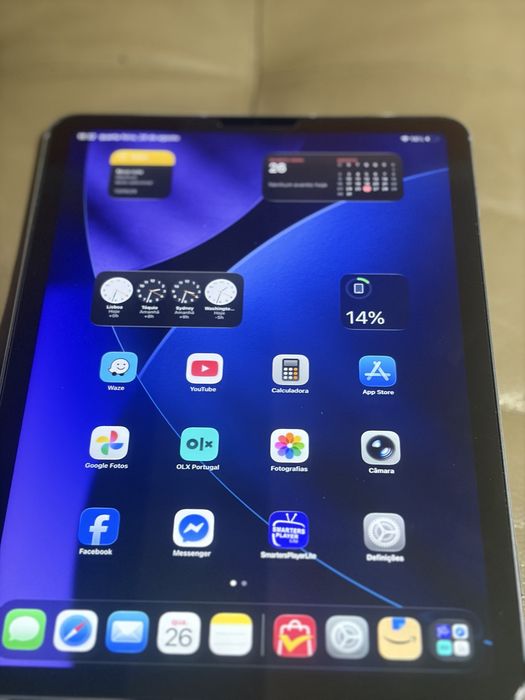 Ipad M1 air 5 wifi celuar como 10 ciclos carregamento