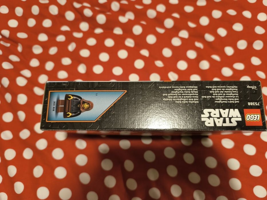 Jedi Bob's Starfighter 75388 novo selado